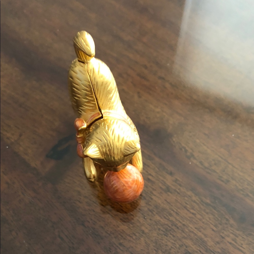 Vintage Estée Lauder Kitty Cat Figure. So Cute. Solid Perfume.